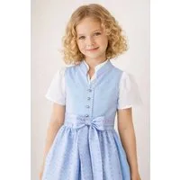 Isar-Trachten Dirndl Kinderdirndl 3tlg. - TILLA - hellblau