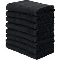OTTO home Handtücher Vanessa, 8 Handtücher, 50x100cm, in Standard- und Premium-Qualität, Walkfrottee (Set, 8-St), Handtücher mit Bordüre, 100% Baumwolle, einfarbig, weich