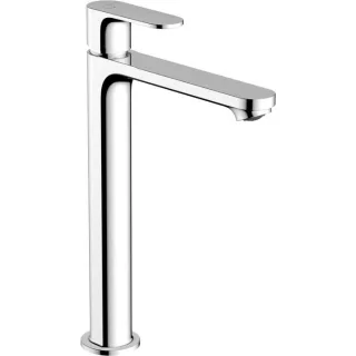 hansgrohe Rebris S 240 Waschtischarmatur 72582000 EcoSmart, ohne Ablaufgarnitur, für Waschschüsseln, chrom