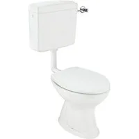 CORNAT Tiefspül-WC Cornat Komplett-Stand-Tiefspül-WC inkl. WC-Sitz