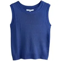 Next Trägertop Gestricktes Trägertop mit Rundhalsausschnitt (1-tlg)