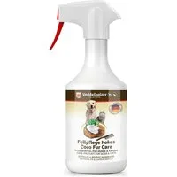 Veddelholzer Fellpflege Kokos Fellpflege Hund & Katze Entfilzungsspray, Hunde Zubehör, 250ml, 500 ml, (MIT KOKOSDUFT, Accessoires, Katzenpflege, Hundebedarf), Welpen, Fell. Zubehör, Hundeparfüm