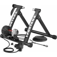 Sportana Heimtrainer, 26 - 28 Zoll 150kg belastbar Fahrradtrainer Heimtrainer Indoor Fahrrad