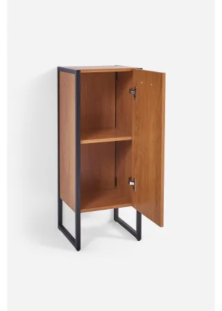 bonprix Badezimmer Schrank, beige, Gr.85x34 cm, Schrank stehend im Industrial Style