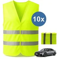 Youyijia Warnweste Warnwesten Auto Warnweste Pannenweste Reflektorweste (1-tlg)