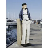 MF Skulptur Figur Seemann Sigvard 29 cm maritim aus Poly (1 St)