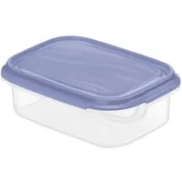 ROTHO Vorratsdose Rotho Kühlschrankdose Rondo 0,5 l horizon blau, Kunststoff