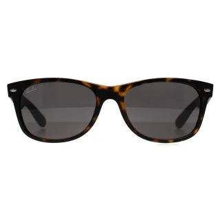 Ray-Ban New Wayfarer 2132 865/B1 matte havanna dunkelgrau Sonnenbrille