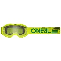 O’NEAL Motorradbrille B-10 Solid Clear Kinder Motocross Brille