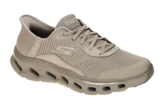 Skechers 125115 TPE GO WALK GLIDE STEP 2.0 - BELAH Damen Sneaker taupe braun ...