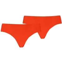 PUMA Brasilslip PUMA WOMEN MICROFIBER BRAZILIAN BRIEFS (2er Pack) nahtlose Ränder für eine unsichtbare Passform