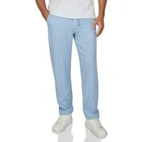 DENIMFY Chinohose Herren Freizeithose DFDylan Regular Fit Leinenhose mit Zugbandverschluss