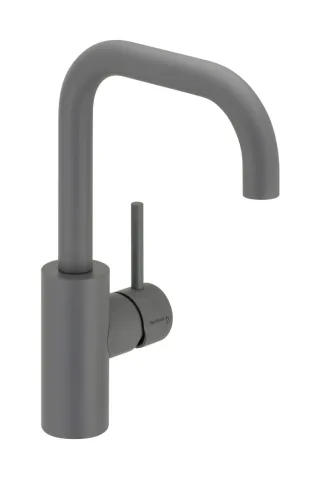 Herzbach DEEP GREY Waschtischarmatur M-Size, 23.203330.1.06 23.203330.1.06