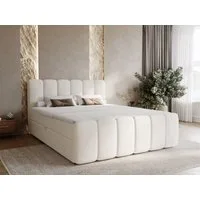 GrainGold Boxspringbett Cloud (Set, Boxspringbett, Bettkästen, Topper), mit zwei Bettkästen und Topper, Bonell-Matratze, Modern Stil