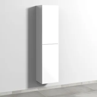 Sanipa 3way Hochschrank mit 2 Türen, Weiß-Glanz SF09578