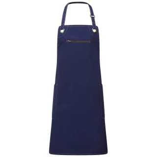 Premier Barley Recycelte Vollschürze (Navy/Camel)