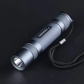 Convoy S2+ Tactical Flashlight, 1800 Lumen Super Bright LED, Compact EDC Flashlight for Camping, Hiking, and Emergencies