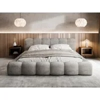Compleo Polsterbett ERMS Bett bubble, Designerbett (Schlafzimmer Bett modern), (Chenille-Stoff), Doppelbett gepolstert, Wolkenbett