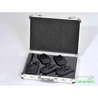 MK Angelsport elektronischer Bissanzeiger MK Digital Funk Bissanzeiger 4 + 1 blue Set 300 m, (Sie können hier ein 4er Set in blue erwerben. Teilweise ist bei den ähnlich aussehenden Bissanzeigern der Illu-Anschluss nicht aktiv, was bedeutet die Buchs