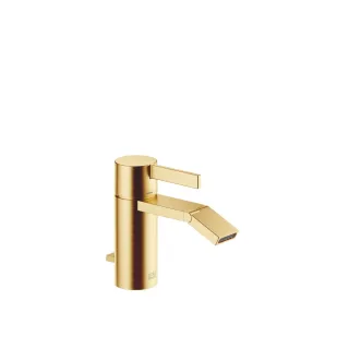 Dornbracht Bidet-Einhandbatterie mit Ablaufgarnitur IMO 33600671 Gold gebürstet (PVD),33600671-37 33600671-37