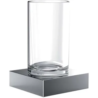 Emco Liaison Glashalter 182000101 chrom, Kristallglas klar