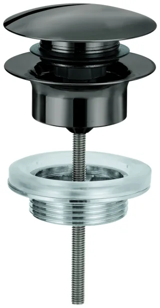 GROHE Ablaufgarnitur 65807 hard graphite , 65807A00 65807A00