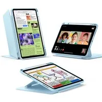 ESR Tablet-Hülle Flip Hybrid Case für das iPad Air 11" (2026 & 2025) / Air 10,9" (2022), Magnetische hülle mit Standfunktion, Wake/Sleep & Pencil Halter