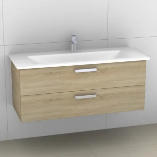 Artiqua 414 Waschtischunterschrank für Venticello 4104CG, Castello Eiche quer NB, 414-WU2L-V113-7136 414-WU2L-V113-7136-426