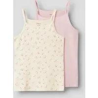 Name It Unterhemd NKFSTRAP TOP 2P FLOWER NOOS (2-St)