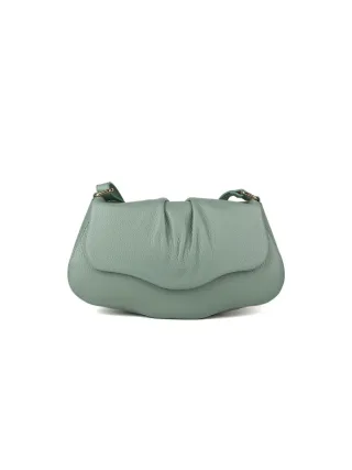 Giulia Monti Schultertasche Hellgrün