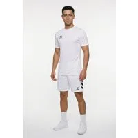 hummel Sportanzug HMLLOGO SET (Spar-Set, 2-tlg), 2-teiliges Set aus Shorts und T-Shirt, mit elastischem Bund