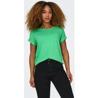 ONLY T-Shirt ONLMOSTER – Kurzarmshirt mit Aufschlag und klassischem Look Viskosemischung, regular fit