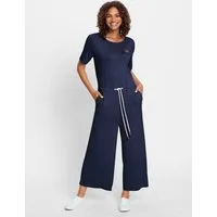 Witt Jumpsuit Jersey-Jumpsuit Kurzarm Innenbeinlänge ca. 71 cm