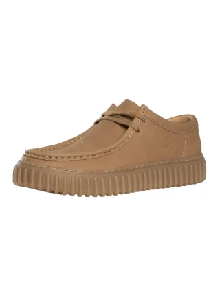 Clarks Torhill Lo Leder, Beige