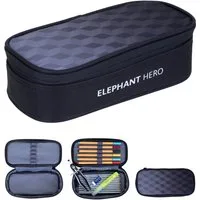 ELEPHANT Federmäppchen Hero Mäppchen Box groß Jungen Mädchen