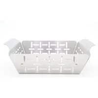 GRILL-EXPERTE Grillschale Edelstahl-Grillkorb, BBQ Gemüsekorb - Grillschale 19 x 24 x 5,5 cm