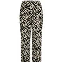 Mona Lisa Schlupfhose Große Größen in Jungle-Print in hochwertiger Slinky-Ware