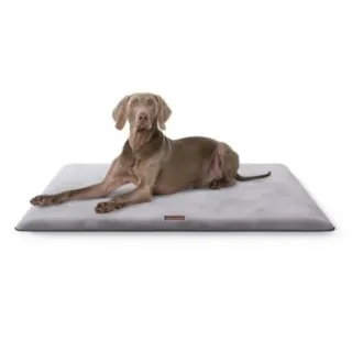 Knuffelwuff Kuschelige Hundematte Sunport aus weichem Kaninchen Fellimitat grau XXL