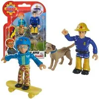 Feuerwehrmann Sam Spielfigur Elvis, Norman, Nipper Spiel-Figuren Set Feuerwehrmann Sam Simba