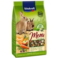 Vitakraft Premium Menü Vital für Zwergkaninchen, 3kg, Hauptfutter für: Zwergkaninchen