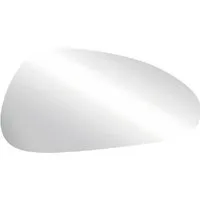 welltime Badspiegel Stone, asymmetrisch, Breite 101 cm, Höhe 67 cm, mit LED Beleuchtung
