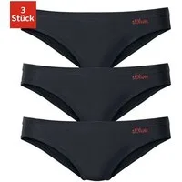 s.Oliver Bikinislip (3er-Pack) aus elastischer Baumwoll-Qualität