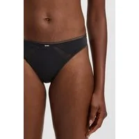BOSS String Pure körpernahe Form, mit Spitzeneinsatz