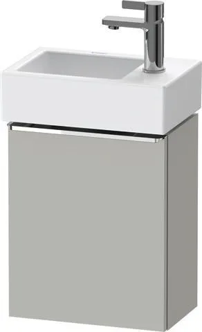 Duravit D-Neo Waschtischunterbau wandhängend Betongrau Matt 364x222x440 mm - DE4218R10070000 DE4218R10070000