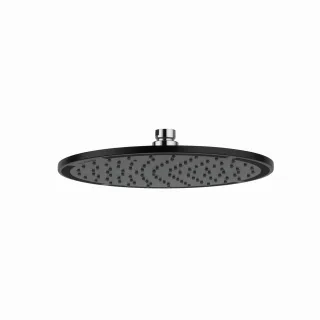 Kludi A-QA Tellerkopfbrause 250 mm flache Ausführung mattschwarz/chr, 6432587-00 6432587-00