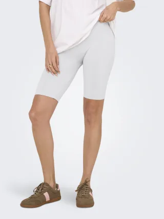 ONLY - ONLVICKY SEAMLESS MIDI SHORTS ACC Bright White - Gr. - M
