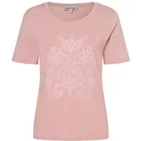 MORE&MORE Kurzarmshirt besticktes Kurzarmshirt