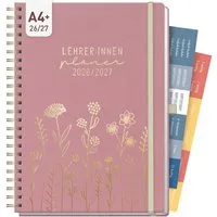 Häfft Lehrerkalender Lehrer-Planer Deluxe 2026/2027 / A4+