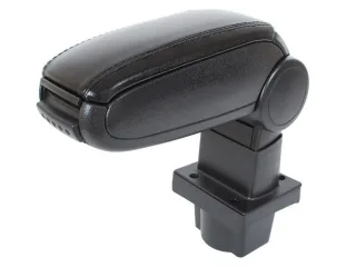 Mittelarmlehne Armlehne KLAPPBAR Leder Schwarz für Skoda Octavia II 1Z ab 2004-
