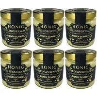 BIENEN SCHMIDT Honig "FRÜHLINGSERWACHEN" verschiedene Größen, 6 x 500 g, (Spar-Set, 6 x 500 g Gläser), Frühjahrshonig aus Oberfranken, rein und natürlich, deutscher Honig